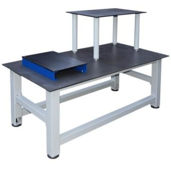 Stół stalowy do prezentacji wiertarek magnetycznych 400x400