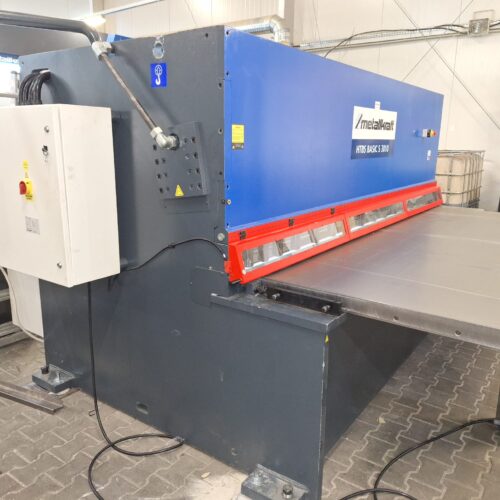 Hydrauliczna Gilotyna do blach HTBS BASIC S 3010 METALLKRAFT WOLSEN 1 4205031
