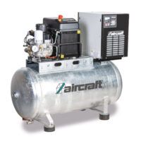 ACS 3,5-10-200 K Sprężarka śrubowa o napędzie bezpośrednim z osuszaczem ziębniczym i filtrem wstępnym AIRCRAFT