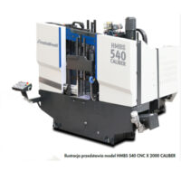 HMBS 540 CNC X 2000 CALIBER Automatyczna pozioma piła taśmowa do metalu METALLKRAFT
