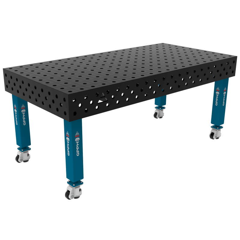PRO Stol spawalniczy 2000x1000 GPPH 28 100x100 K TWT PRO 200x100 WOLSEN