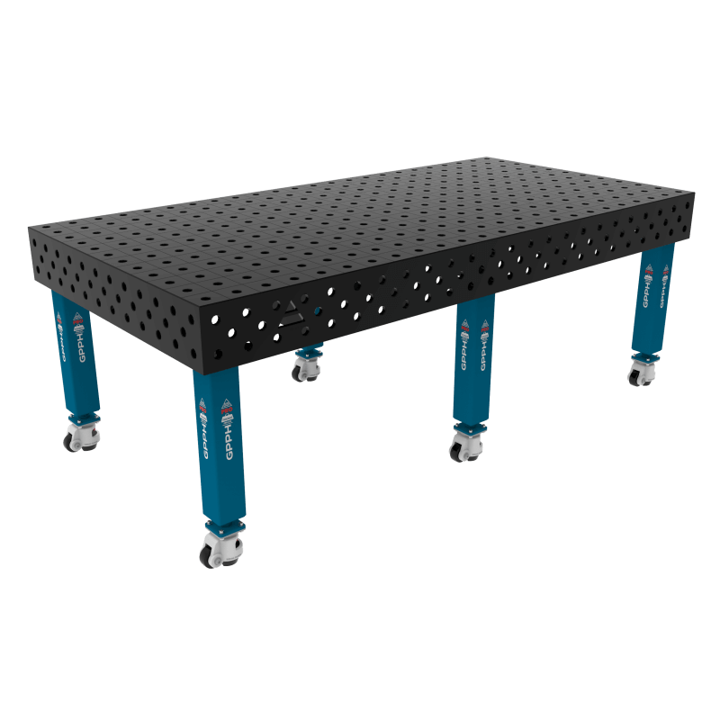 PRO Stol spawalniczy 2400x1200 GPPH 28 100x100 K TWT PRO 240x120 WOLSEN