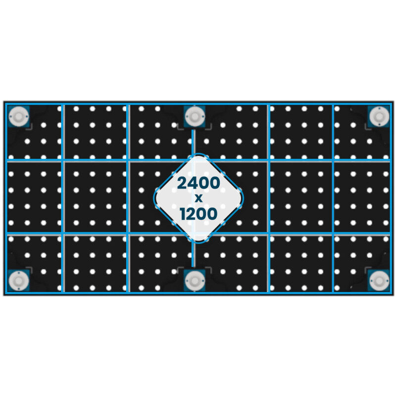 PRO Stol spawalniczy 2400x1200 GPPH 28 DIAG S TWT PRO 240x120 WOLSEN1