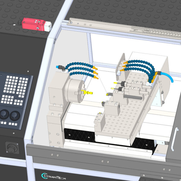 DynaTurn 102 tokarka CNC mini DYNAMITECH 8884050UK WOLSEN 400x400