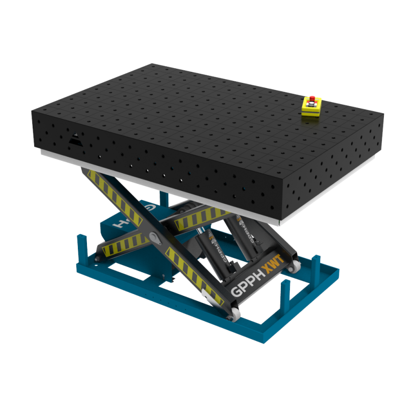 PLUS Stol spawalniczy z regulowana wysokoscia Dotacja ZUS 1500x1000 GPPH 16 100x100 XWT PLUS 150x100 WOLSEN