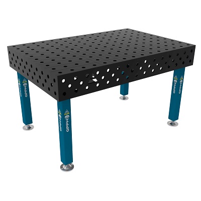 PLUS Stol spawalniczy 1000x1500 GPPH 28 100x100 S TWT PLUS 150x100 WOLSEN 400x400