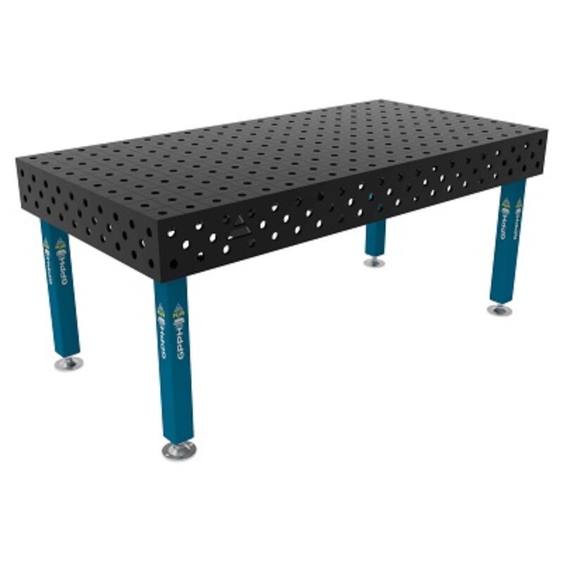 PLUS Stol spawalniczy 2000x1000 GPPH 28 100x100 S TWT PLUS 200x100 WOLSEN 400x400