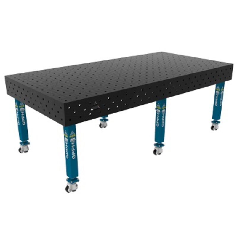 PLUS Stol spawalniczy 2400x1200 GPPH 16 100x100 K TWT PLUS 240x120 WOLSEN 400x400