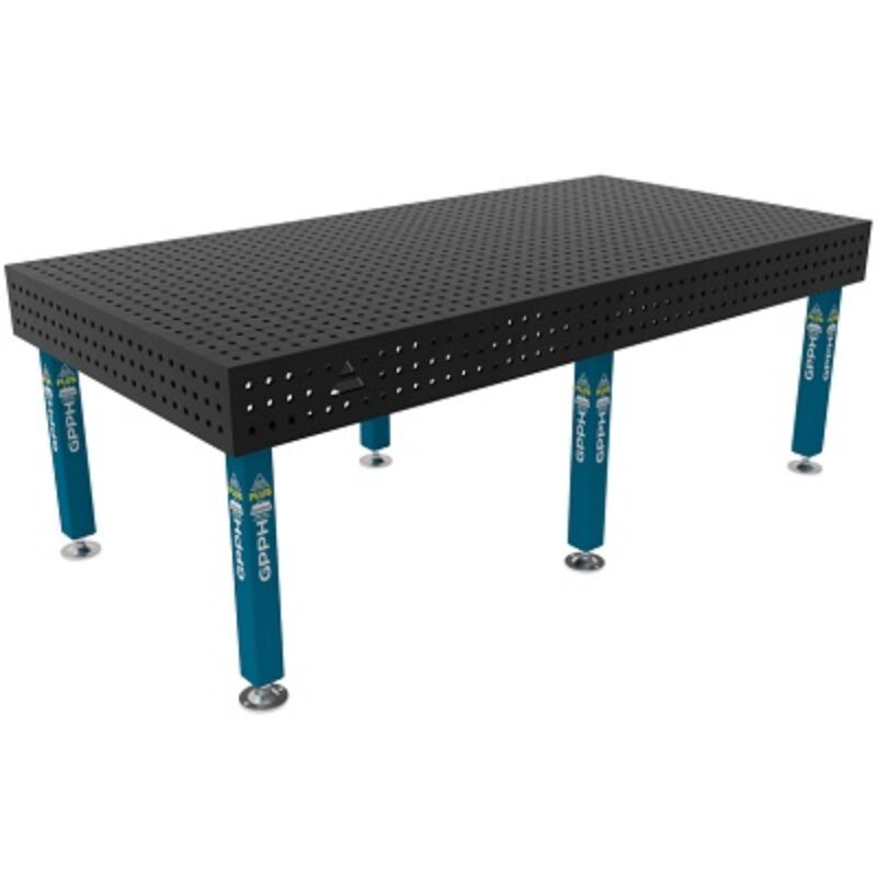PLUS Stół spawalniczy 2400x1200 GPPH 16 50x50 S TWT PLUS 240x120 WOLSEN 400x400