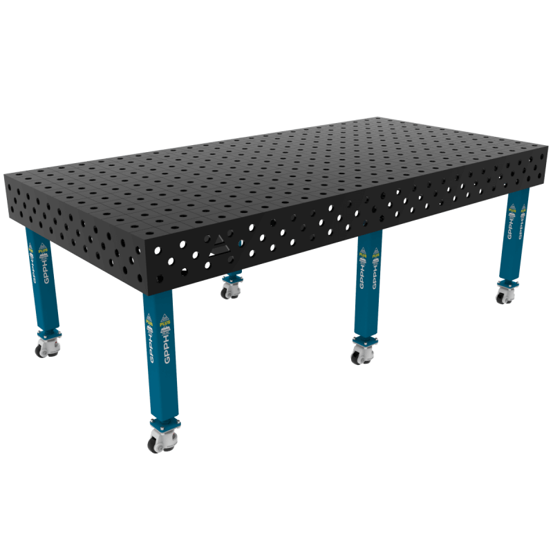 PLUS Stol spawalniczy 2400x1200 GPPH 28 100x100 K TWT PLUS 240x120 WOLSEN
