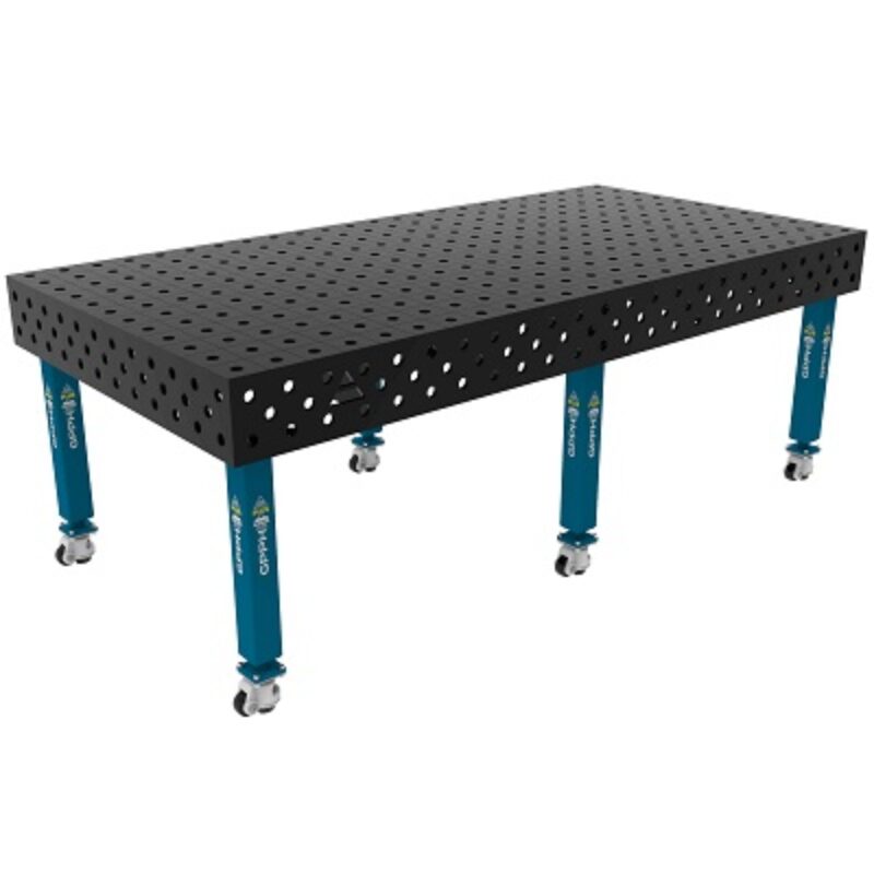 PLUS Stol spawalniczy 2400x1200 GPPH 28 100x100 K TWT PLUS 240x120 WOLSEN 400x400