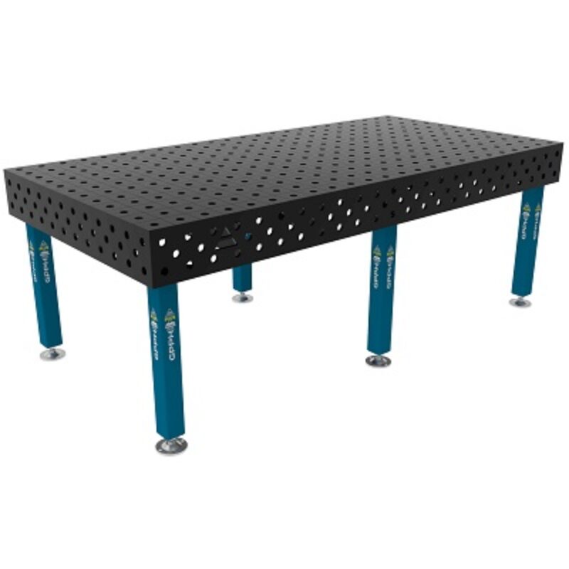 PLUS Stol spawalniczy 2400x1200 GPPH 28 100x100 S TWT PLUS 240x120 WOLSEN 400x400