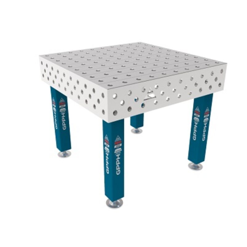 PRO INOX Stół spawalniczy 1000x1000 GPPH 28 100x100 S INOX PRO 100x100 WOLSEN 400x400