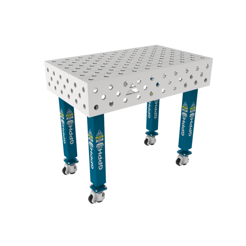 PLUS_INOX_Stół spawalniczy_1000x600_GPPH_28_DIAG_K_INOX_PLUS_100x60_WOLSEN