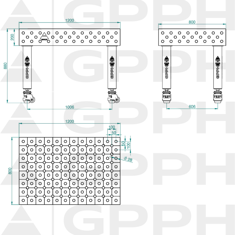 PRO_INOX_Stół spawalniczy_1200x800_GPPH_28_DIAG_K_INOX_PRO_120x80_WOLSEN2