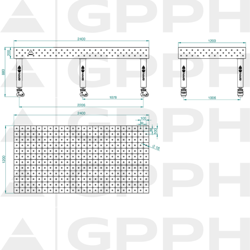 PRO_INOX_Stół spawalniczy_2400x1200_GPPH_16_DIAG_K_INOX_PRO_240x120_WOLSEN2