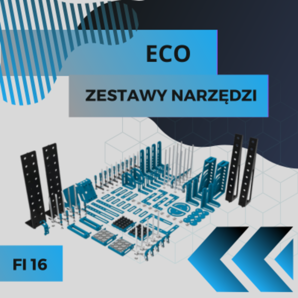 Zestawy narzędzi spawalniczych fi 16 ECO