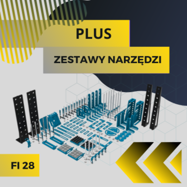 Zestawy narzędzi spawalniczych fi 28 PLUS