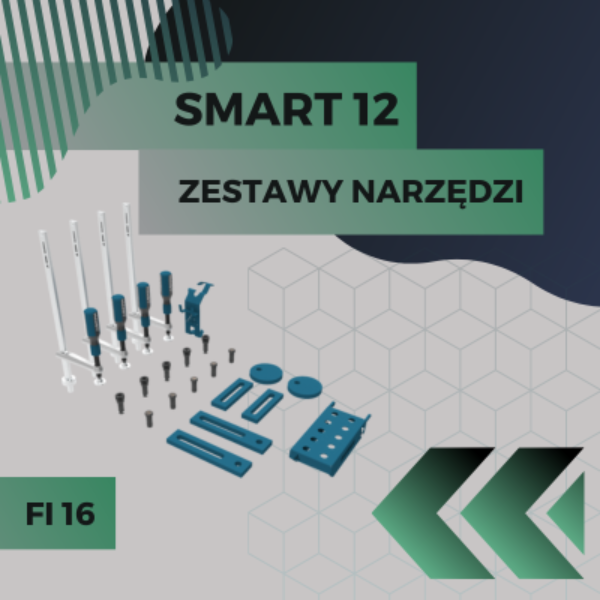 Zestawy narzędzi spawalniczych fi 16 SMART 12