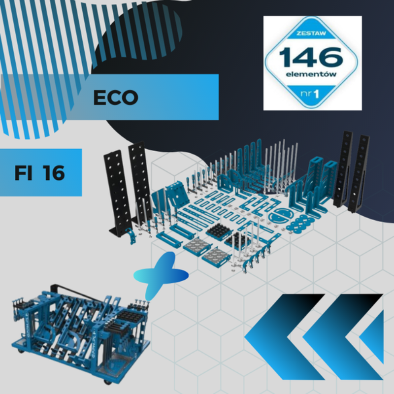 Zestaw narzędzi do stołów spawalniczych nr 1 eco fi 16