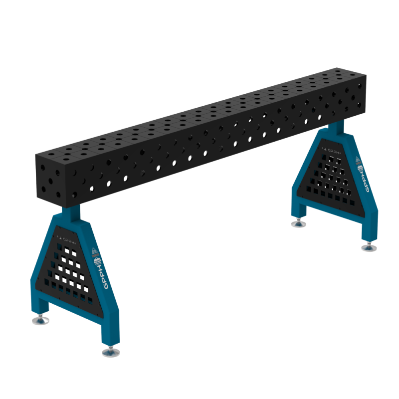 GPPH Podpora spawalnicza TRESTLE ECO 2000x200x200 mm 28_DIAG_S_TRESTLE_ECO_200x20x20 WOLSEN