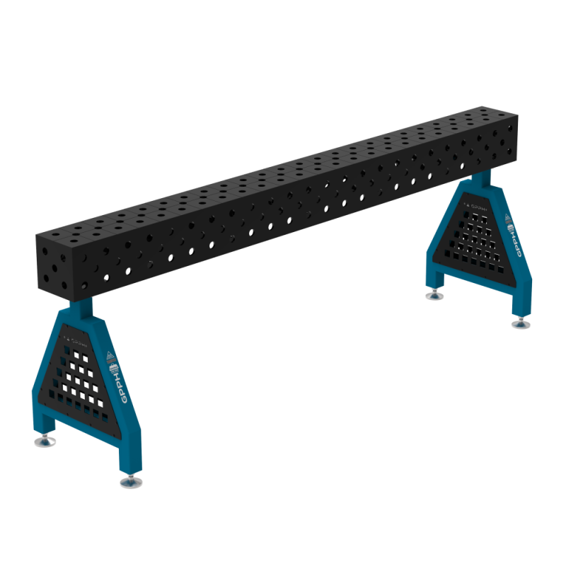 GPPH Podpora spawalnicza TRESTLE ECO 2400x200x200 mm 28_DIAG_S_TRESTLE_ECO_240x20x20 WOLSEN