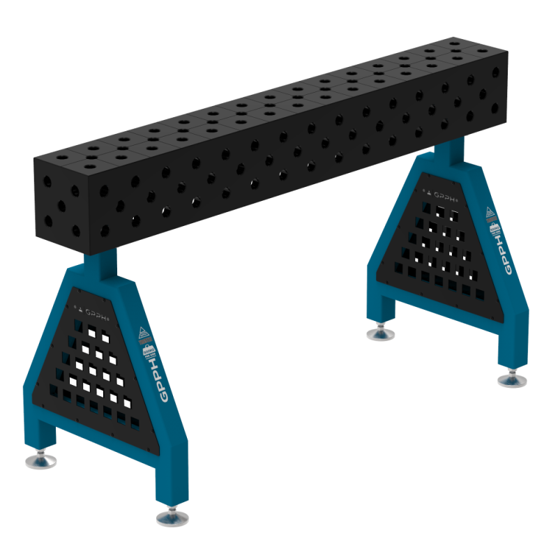 GPPH Podpora spawalnicza TRESTLE EXPERT 1500x200x200 mm 28_DIAG_S_TRESTLE_EXPERT_150x20x20 WOLSEN