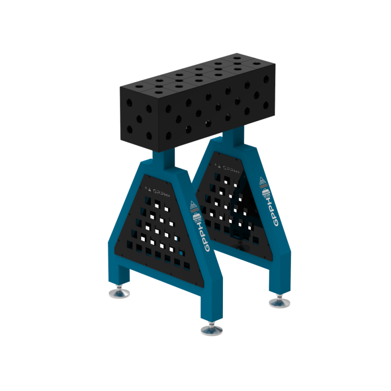 GPPH Podpora spawalnicza TRESTLE EXPERT 600x200x200 mm 28_DIAG_S_TRESTLE_EXPERT_60x20x20 WOLSEN