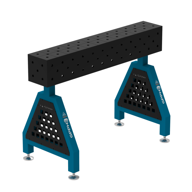 GPPH Podpora spawalnicza TRESTLE PLUS 1200x200x200 mm 16_DIAG_S_TRESTLE_PLUS_120x20x20 WOLSEN