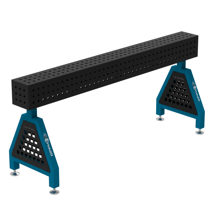 GPPH Podpora spawalnicza TRESTLE PLUS 2000x200x200 mm 16_50x50_S_TRESTLE_PLUS_200x20x20 WOLSEN