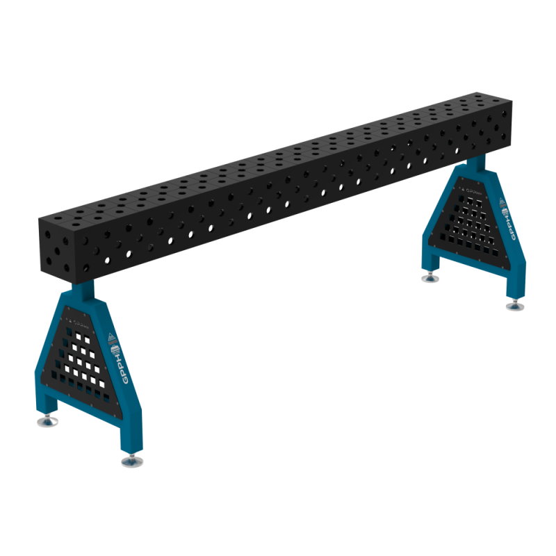 GPPH Podpora spawalnicza TRESTLE PLUS 2400x200x200 mm 28_DIAG_S_TRESTLE_PLUS_240x20x20 WOLSEN