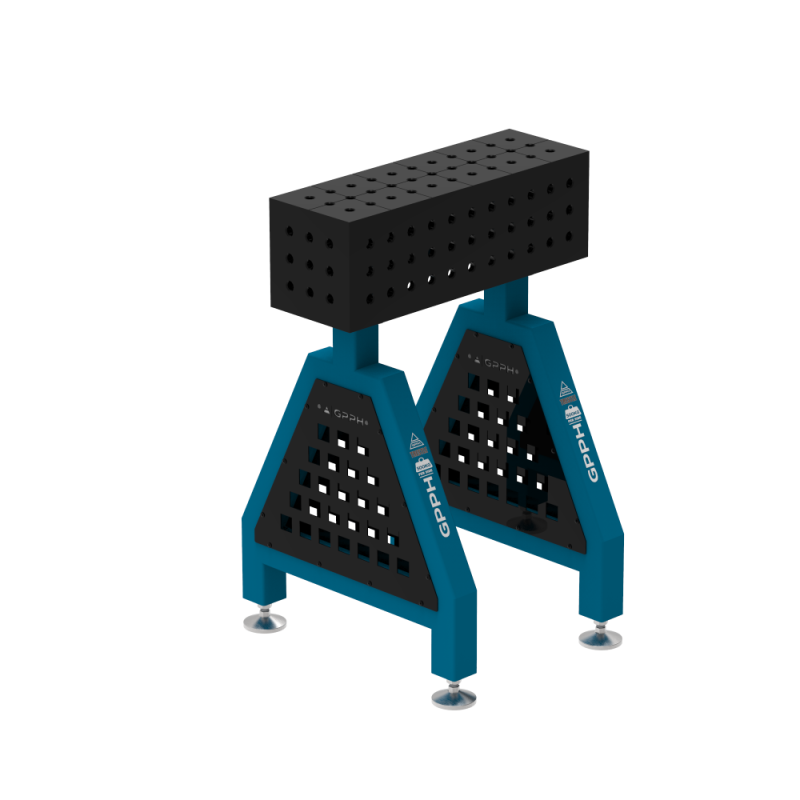 GPPH Podpora spawalnicza TRESTLE PLUS 600x200x200 mm 16_50x50_S_TRESTLE_PLUS_60x20x20 WOLSEN