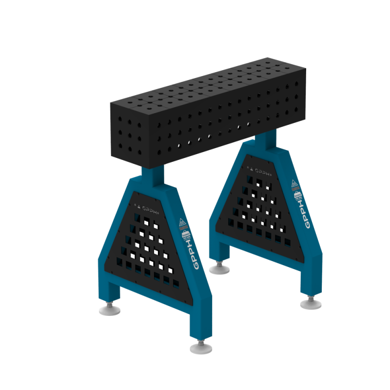 GPPH Podpora spawalnicza TRESTLE PLUS 800x200x200 mm 16_50x50_S_TRESTLE_PLUS_80x20x20 WOLSEN