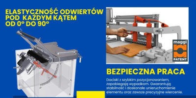 BORING SYSTEM 35 Wiertarka wielowrzecionowa Magii Technology 35 wrzecion 1 głowica
