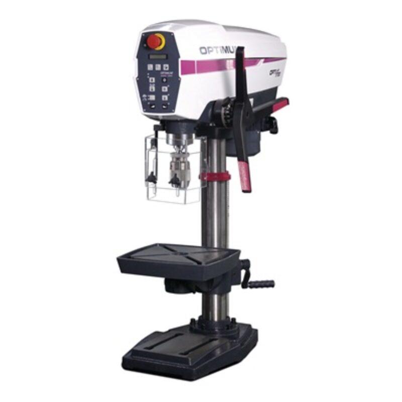 DP 26BV-T Wiertarka stołowa z płynną regulacją za pomocą przekładni pasowej Vario OPTIMUM / 400V