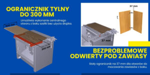 BORING SYSTEM 35 Wiertarka wielowrzecionowa Magii Technology 35 wrzecion 1 głowica
