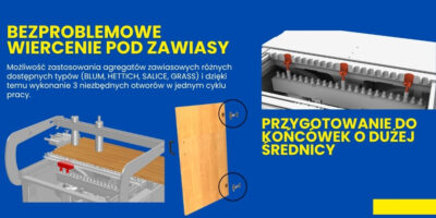 BORING SYSTEM 35 Wiertarka wielowrzecionowa Magii Technology 35 wrzecion 1 głowica