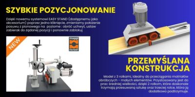 STEFF2034 Posuw 3 rolkowy Maggi Technology Szybkie pozycjonowanie