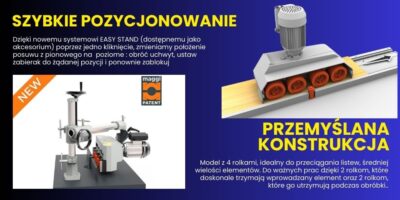 STEFF2044 Posuw 4 rolkowy 4 prędkości Maggi Technology