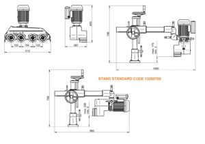 STEFF48 Posuw 4 rolkowy,8 prędkości Maggi Technology