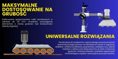 STEFF68 Posuw 6 rolkowy,8 stałych prędkości Maggi Technology - obrazek 4