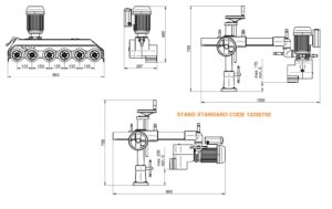 STEFF68 Posuw 6 rolkowy,8 prędkości Maggi Technology 