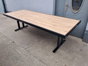 LOFTST261075 Stół bankietowy 2600x1000mm na bazie stelaża metalowego- stałego WOLSEN