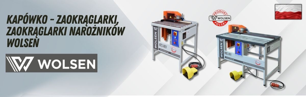 Kapówko - zaokrąglarki, zaokrąglarki narożników WOLSEN